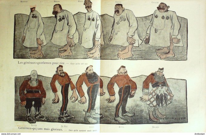 L'Assiette au beurre 1902 #  65 Esprit Britannique Edouard VII Camara
