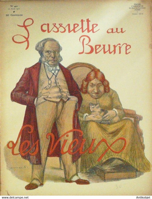 L'Assiette au beurre 1910 # 490 Les vieux Brunner