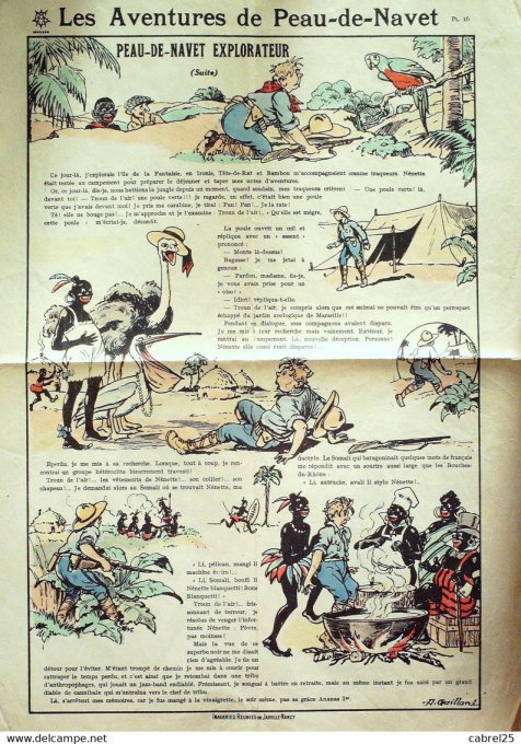 Les Aventures  de Peau  de Navet (Jarville Nancy) Gaillard