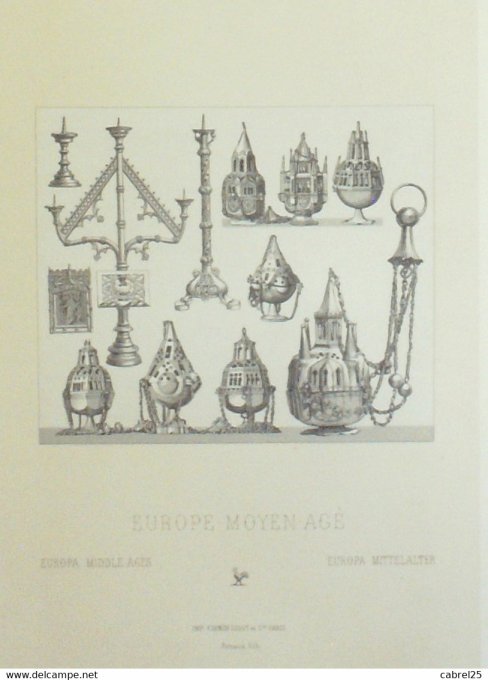 Objet Chandelier pascal encensoirs porte-paix