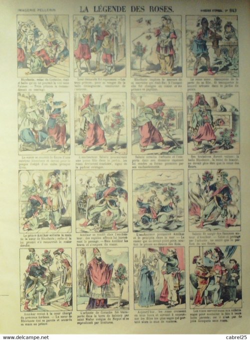 La Legende Des Roses (Pellerin d'epinal)