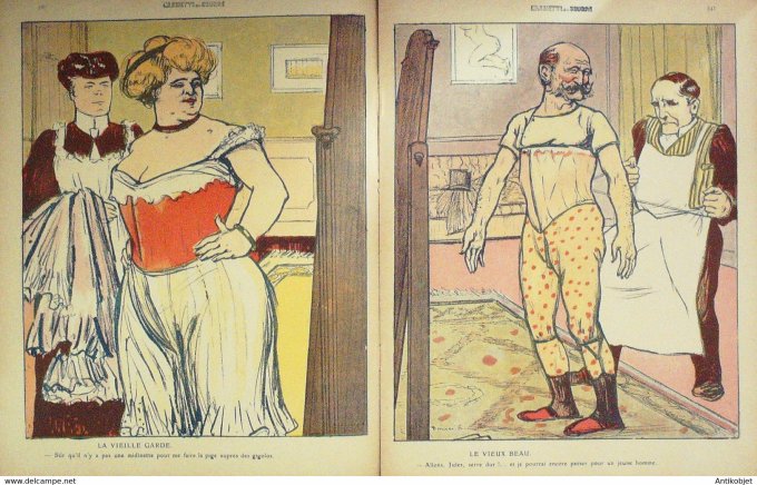 L'Assiette au beurre 1910 # 490 Les vieux Brunner