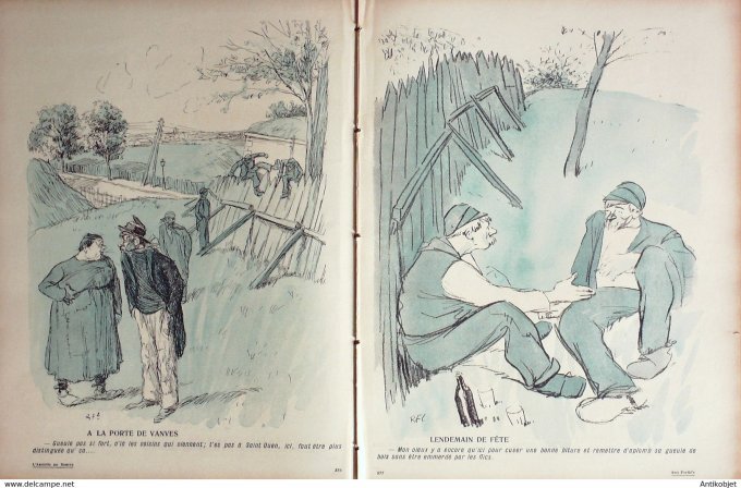 L'Assiette au beurre 1907 # 336 Aux Fortif's Florès Rocardo