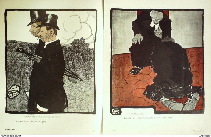 L'Assiette au beurre 1904 # 146 Les dames n'entrent pas ici Géo Dupuis