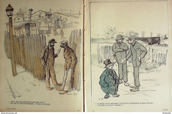 L'Assiette au beurre 1907 # 336 Aux Fortif's Florès Rocardo
