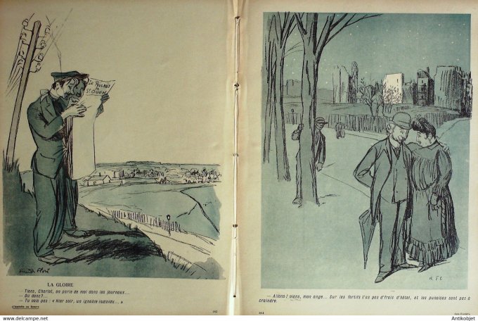 L'Assiette au beurre 1907 # 336 Aux Fortif's Florès Rocardo