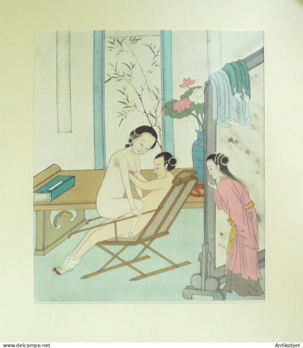 Estampe Chinoise scène érotique 17