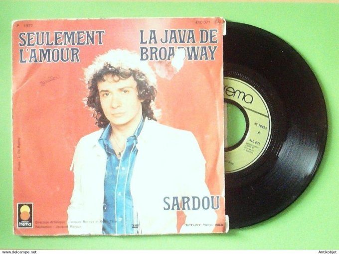 Sardou Michel 45T SP La java de Broadway 1977