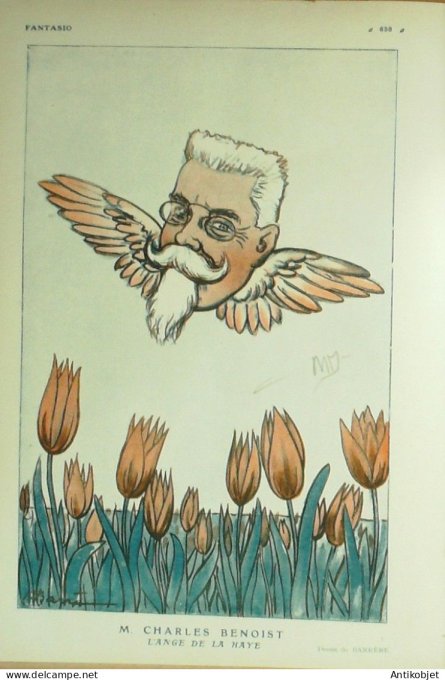 Fantasio 371 1922 De Goyon Mendousse Willette Morin Janin