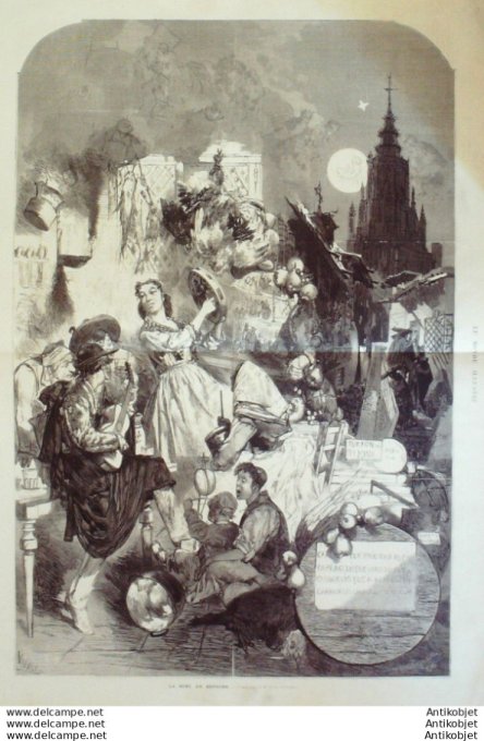 Le Monde illustré 1871 n°767 Metz (57) New-York Mary Powell Angleterre Warwich