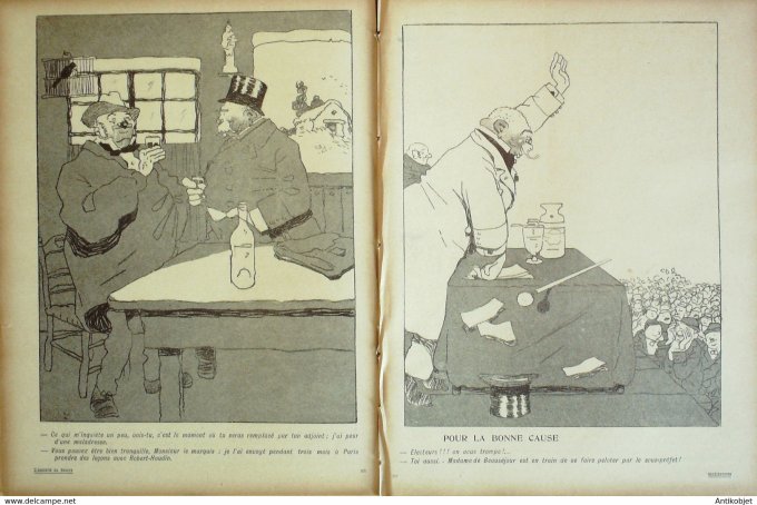 L'Assiette au beurre 1906 # 266 Candidatures Villemot