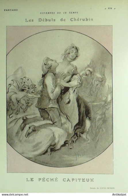 Fantasio 371 1922 De Goyon Mendousse Willette Morin Janin