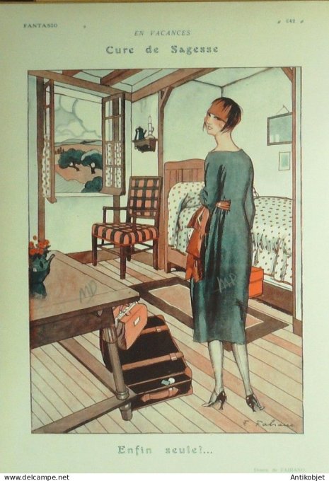 Fantasio 371 1922 De Goyon Mendousse Willette Morin Janin