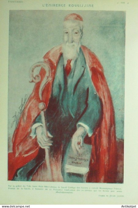 Fantasio 371 1922 De Goyon Mendousse Willette Morin Janin