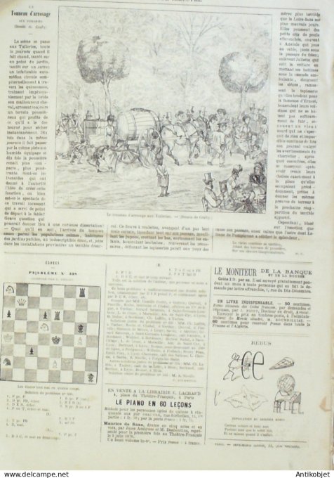 Le Monde illustré 1870 n°689 Chalons (71) Turquie Péra Calata Constantinople Dickens