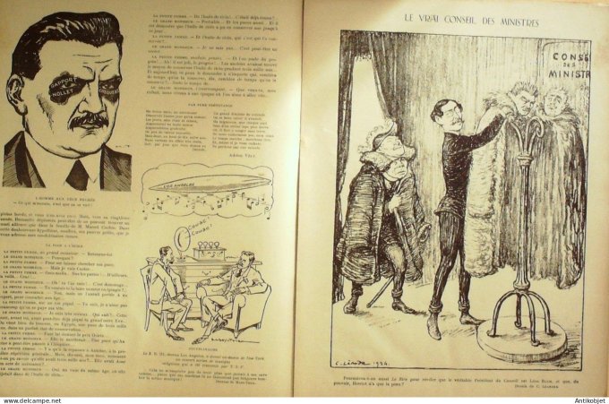 Le Rire 1925-01-10 # 310 Journal humoristique Ed.Originale V;M.C