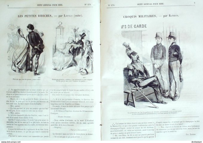 Petit journal pour Rire 1860 # 279 A la campagne Grevin