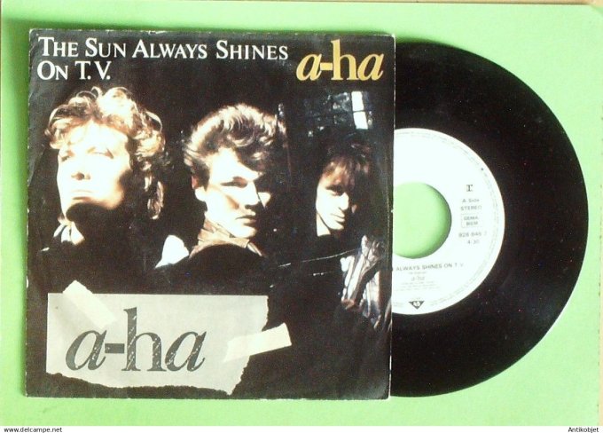A-Ha 45T SP The sun always shines on Tv 1985