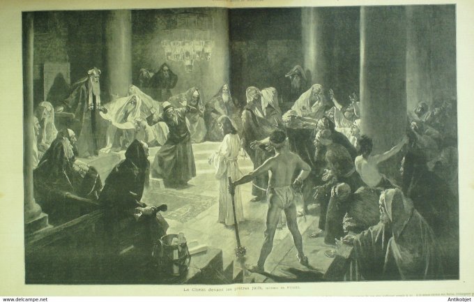 Soleil du Dimanche 1900 n°15 Sarah Bernhardt Transvaal Sniman Botha