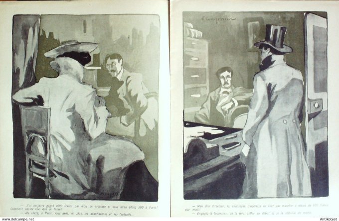 L'Assiette au beurre 1903 # 117 L'Empereur la traite des blanches