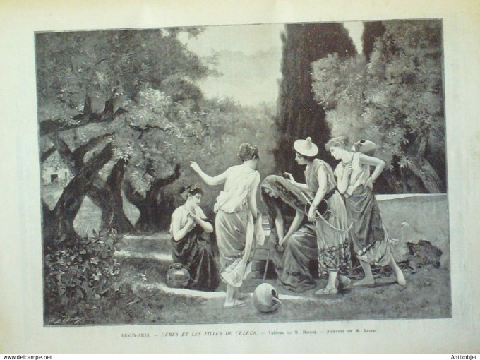 Le Monde illustré 1895 n°1983 Egypte Caire Ismaïl-Pacha Madagascar Autruchier