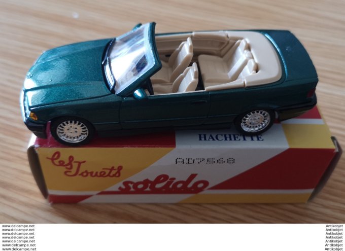 BMW serie 3 Cabriolet 1993 Solido Hachette 1:43