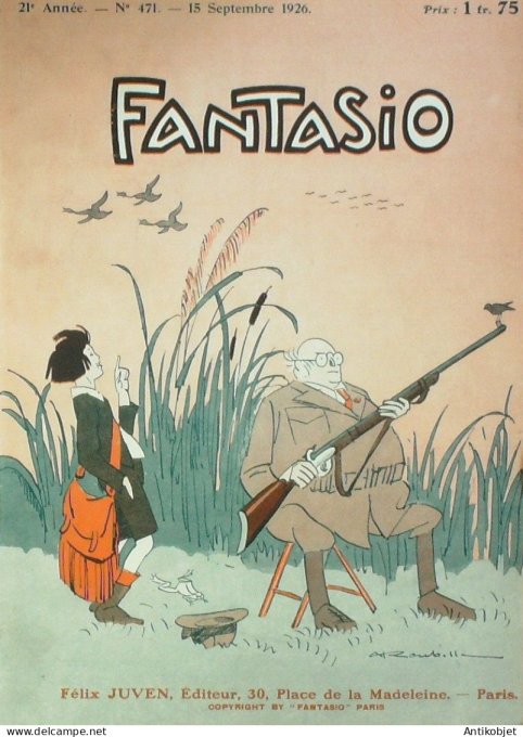 Fantasio 471 1926 Vila Giffey Brisgand Ponchon Bonnotte Zaliouk