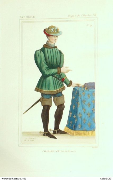 Charles Vii Roi De France 15ème 1852