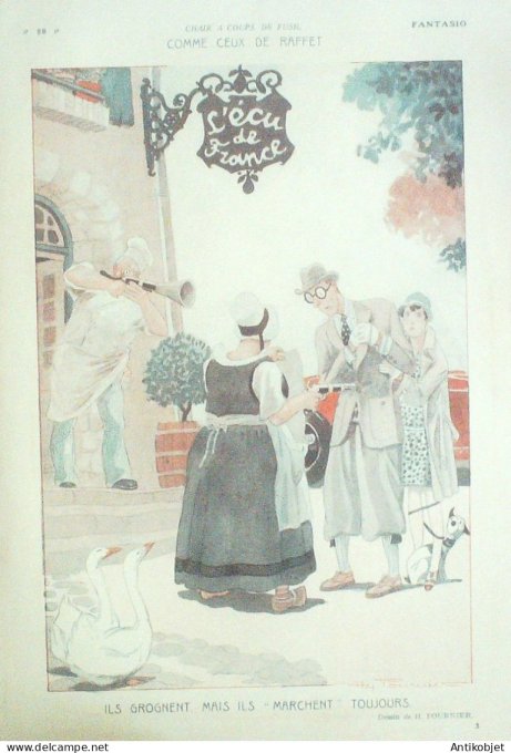 Fantasio 519 1928 Polack Fournier Kuhn-Regnier Bonnotte Herault Chancel