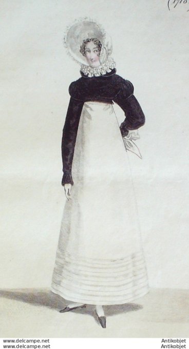 Costume Parisien 1818 # 1718 Spencer de velours
