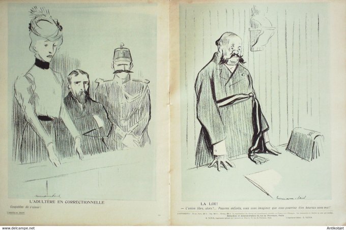 L'Assiette au beurre 1906 # 268 Les voeux perpétuels Hermann