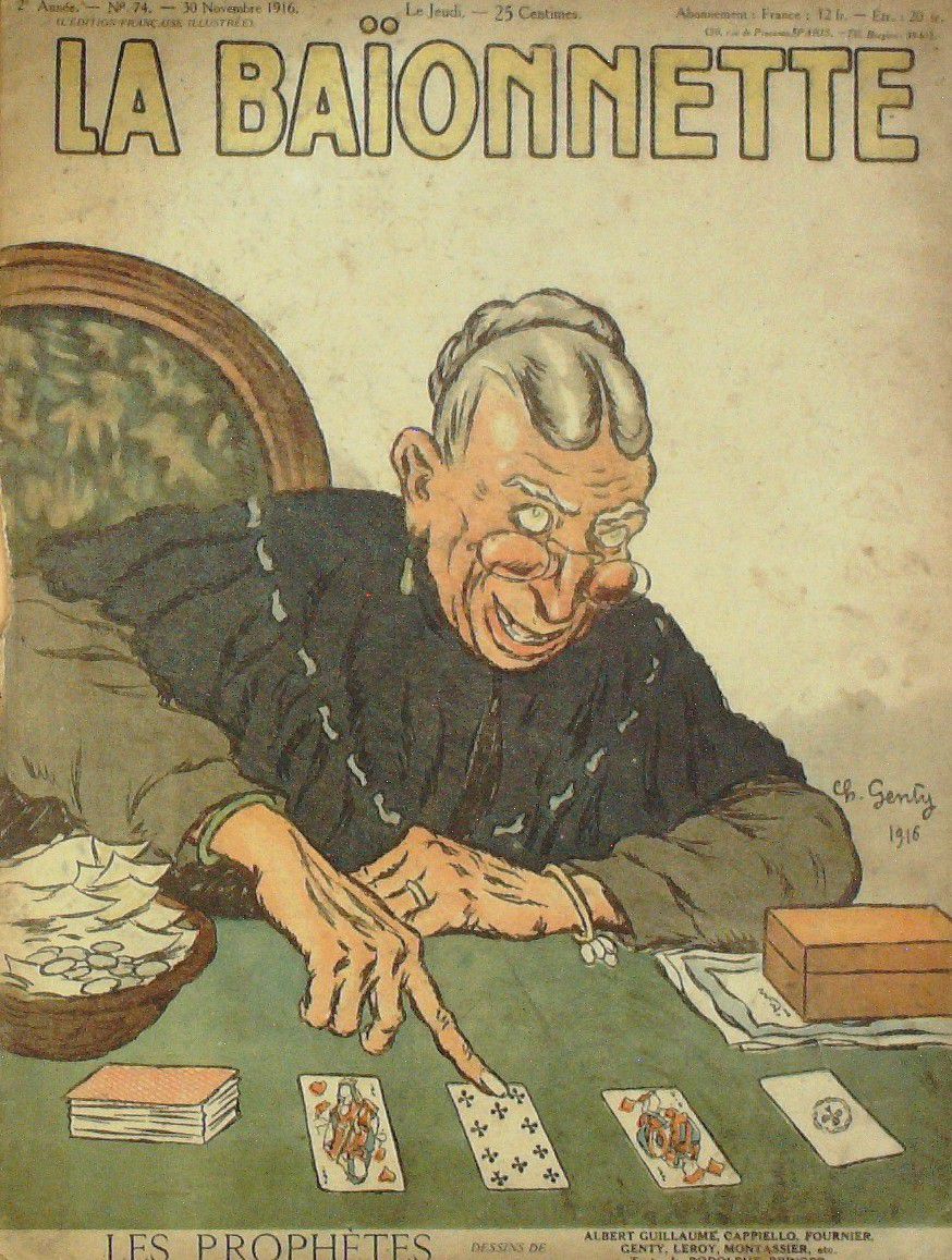 La Baionnette 1916 n°074 (Les prophètes) CAPPIELLO MANFREDINI MONTASSIER VALERIO