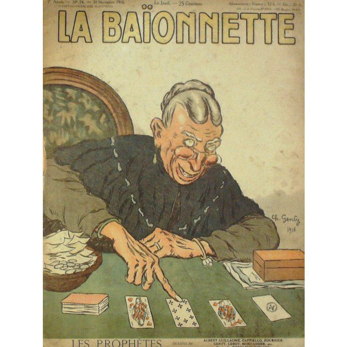 La Baionnette 1916 n°074 (Les prophètes) CAPPIELLO MANFREDINI MONTASSIER VALERIO