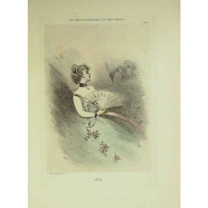 Mode Féminine époque 1874 (H.Boutet)