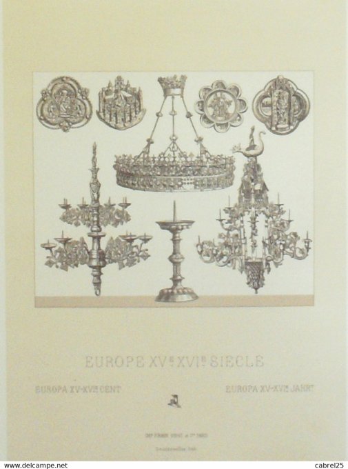 Objet Bille de chape chandelier lustre quignon de damoiseaux