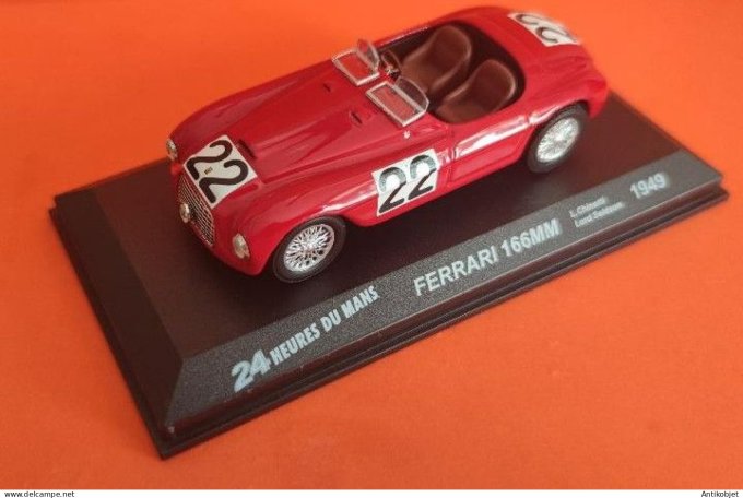 Ferrari 166MM # 22 Le Mans 1949 1/43 Altaya