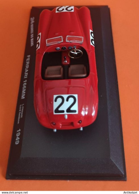 Ferrari 166MM # 22 Le Mans 1949 1/43 Altaya