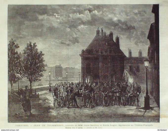 Le Monde illustré 1874 n°875 Espagne Carthagène Exemo Manuel Pavia Versailles (78)