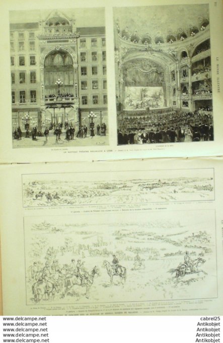 Le Monde illustré 1879 n°1176 Russie Siberie Ircousk Chambord (41) Lyon (69) Dinan (35) Viaduc Lessa
