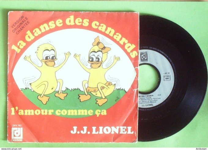 Lionel 45T SP La Danse des canards TV  1983