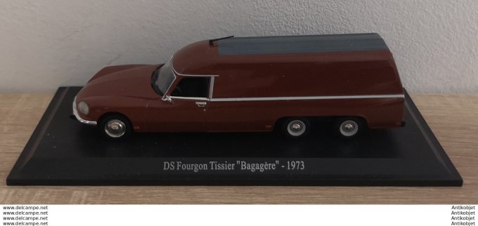Citroen DS Fourgon Tissier bagagere 1973