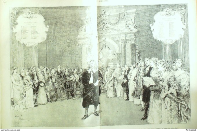 Le Monde illustré 1880 n°1231 Allemagne Cologne Neumarkt Comédie-Française
