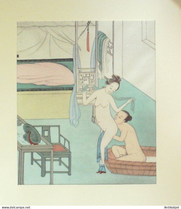 Estampe Chinoise scène érotique 19