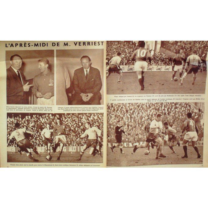 Miroir Sprint 1960 #  752 31 Oct Suede France Darbos Anquetil Cerami Kopa Paris Roubaix