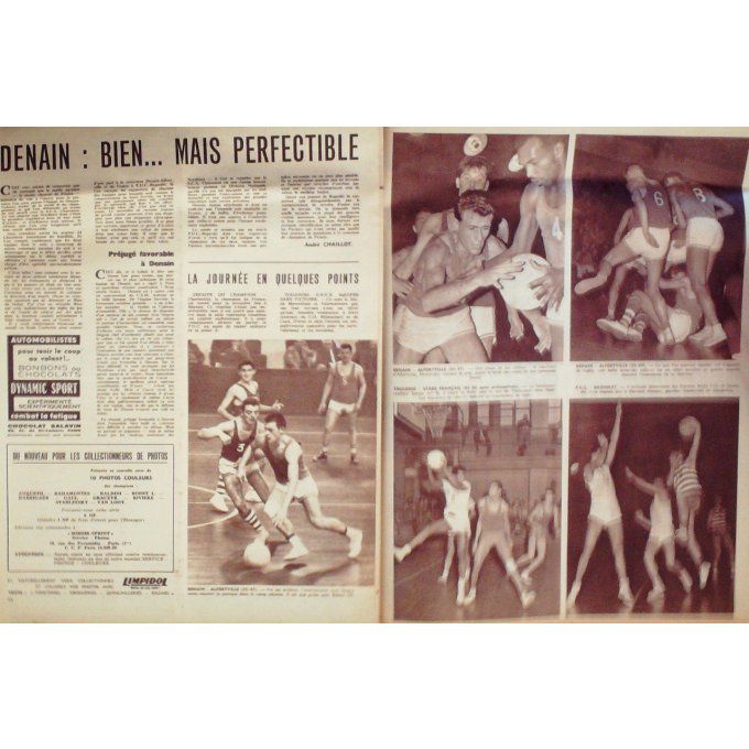 Miroir Sprint 1960 #  752 31 Oct Suede France Darbos Anquetil Cerami Kopa Paris Roubaix