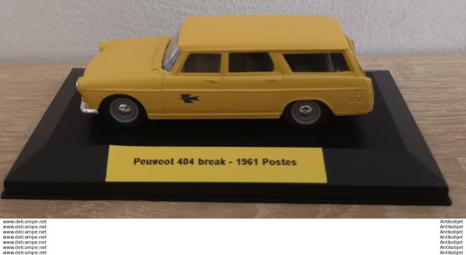 Peugeot 404 break 1961 Postes 1:43