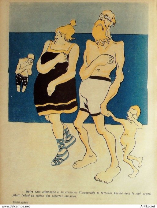 L'Assiette au beurre 1905 # 212 Caporal Lohengrin, d'Ostoya