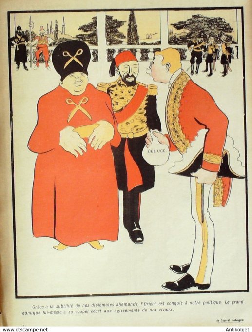 L'Assiette au beurre 1905 # 212 Caporal Lohengrin, d'Ostoya