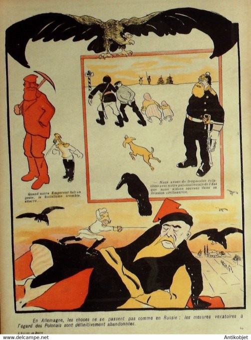 L'Assiette au beurre 1905 # 212 Caporal Lohengrin, d'Ostoya