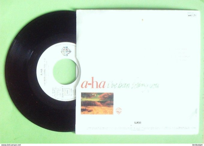 A-Ha 45T SP I've been losing you 1986